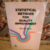 کتاب Statistical Methods for Quality Improvement Kume